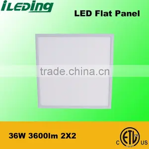 DLC ETL Approval 36W 3600lm Dimmable 5000K LED Ceiling Panel Light thumbnail-1