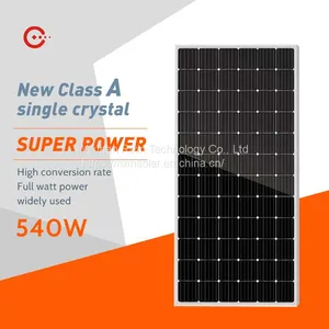 Rixin High Quality Monocrystalline PV Module Wespoint 540 Watt Solar Panel With Frame thumbnail-4