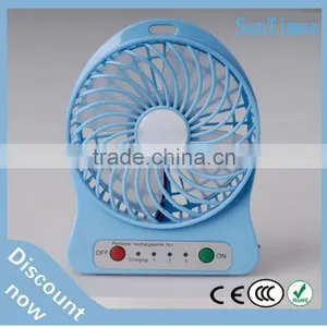 Mini 5volt Usb Low Noise Micro Electric Flexible Desktop Mist Cooling Fan thumbnail-1