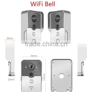 Newest Intercom System HD720P Android IOS App Remote Control WiFi Video Door Phone With PIR Detection Night Vision POE thumbnail-6