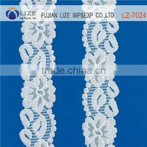 Needlework Maxiskit Pandex Elastic Lace Trim for Underwear Design LZ-7024 thumbnail-1
