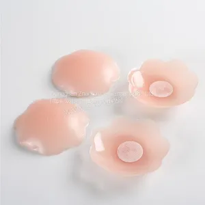 Waterproof Nipple Covers For Swimming Bridal Nipple Pasties Silicone Nipple Cover Wholesale thumbnail-1