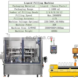 JKMF Industrial Ketchup Sauce Jar Bottle Production Line For Tomato Sauce Packing Machine Ketchup Packing Machine thumbnail-3