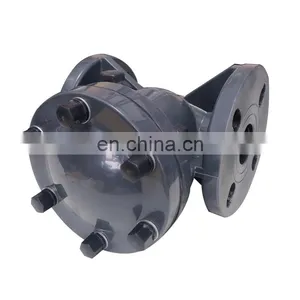 Wholesale Medium Pressure Manual Plastic Pvc UPVC Wafer Flange Check Valve For Acid Liquid thumbnail-3