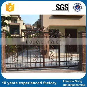Hi-Quality Desktop Decorative Small Iron Gate Designs Fence Panels thumbnail-4