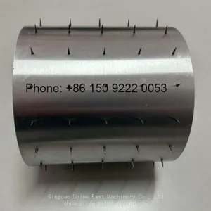 Fibrillation Roller / Perforating Pin Cylinder / Pinned Sleeve /Needle Punching Rings thumbnail-4