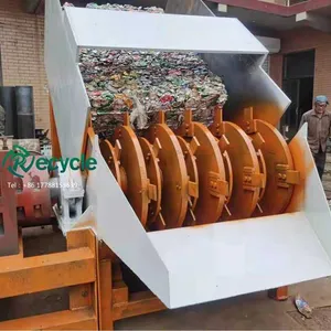 Multi-Functional New Model Papers/ Cartons/ Bottles Bale Breaker/Bale Opener thumbnail-3
