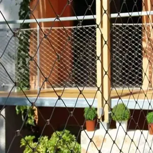 Custom Welded Stainless Steel Rope Mesh - 3mm Wire Rope for Zoo Enclosures thumbnail-3