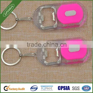 Custom Safety Stainless Steel LED Light Bottle Opener thumbnail-1