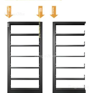 Bookshelf MTB475-Industrial Open Front|Expandable Starter/Adder Design for Modern Home Libraries & Design Studios thumbnail-2