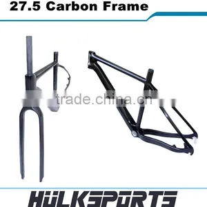 Top Sell Mountain Bike Carbon Frame Set 3K/UD Carbon Mtb Frames 650b BB30 27.5 Carbon Frame thumbnail-1
