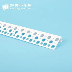 Zhe Tong Small Boss Reinforcing Wall Corners Plastic Corner Bead PVC Corner Bead for Drywall CA34 thumbnail-2