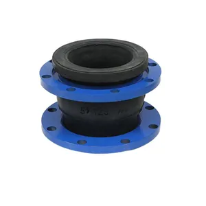 Large Caliber Rubber Flexible Joint, Cast Steel, Stainless Steel Flange, Rubber Flexible Joint, Acid and Alkali Resistant thumbnail-3