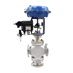 Manufacturer Direct Sales Pneumatic High-temperature Three-way Regulating Valve thumbnail-2