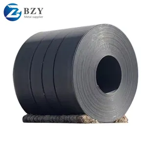 Good Price Hot Rolled Carbon Steel Coils 0.9mm-1.5mm Ss400 Q235 Q355 Carbon Steel Coil thumbnail-1