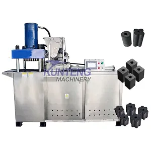Small Bagasse Charcoal Briquetting Machine Charcoal Compressing Machine Product Line for Shisha Charcoal EPC thumbnail-1