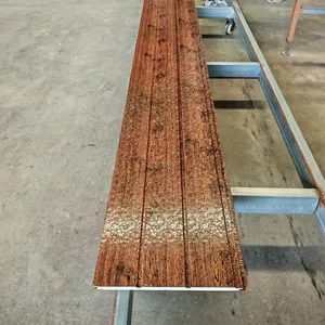 2900*383*16mm Pu 3d Wood Sandwich Panel Used for Wall thumbnail-2