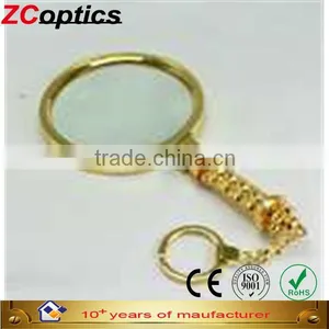 High Quality Promotion Gift Large 5X Magnifying Glass Metal Magnifier thumbnail-1