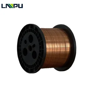 Factory Sale High Break Voltage Rectangular Magnet Wire Ultra-fine Self Adhesive Enameled Copper Wire thumbnail-3