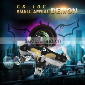 Minitudou 2015 New Nano CX- 10C RC Mini Quadcopter 6 Axis 2.4G With 0.3MP Small Camera Nano Drone thumbnail-5