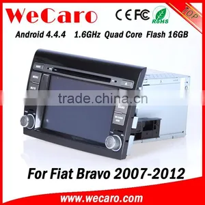 Wecaro WC-FB7000 Android 4.4.4 Gps Stereo Indash Car Radios for Fiat Bravo 2007 - 2012 Mirror Link thumbnail-3