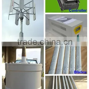 Hot Sale!!! 2015 Newest 30kw/30000w Vertical Axis Wind Turbine Generator for Sale thumbnail-4