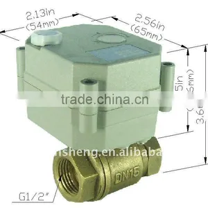 Motorised Water Valve for IC Card Watermeter thumbnail-1
