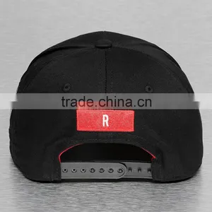 Fashion Design White Logo Embroidery Korean Snapback Hat thumbnail-3