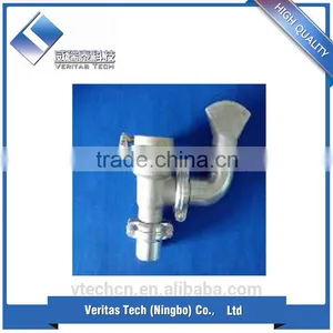 90 Degree Polished or Machined or Painted Aluminum Camlock Elbow thumbnail-6