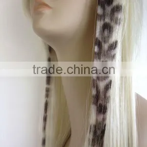 Real Remy Hair Beautiful Clip In Feather Hair Extension thumbnail-1