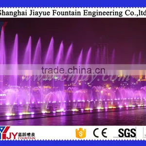 Big Water Fountain Built in Lake or Pond thumbnail-2