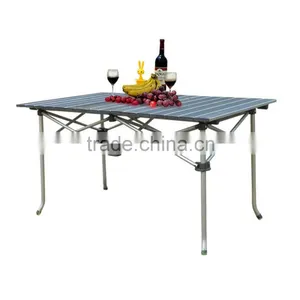 Outdoors Foldable Aluminum Table Garden Furniture Cast Aluminium Furniture thumbnail-1