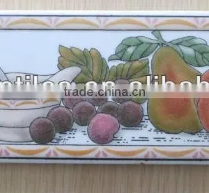 Bullet Listello Border Tile for Kitchen thumbnail-1