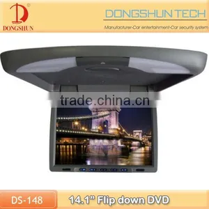 High Resolution 14.1 Inch Hdmi Monitor With Remote Control Wireless Game, USD,SD Card and HDMI thumbnail-1