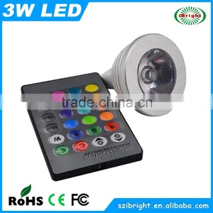 3w Dmx Rgb Indoor Small Led Spotlight Mr16 Light Fixture for Christmas Decotation thumbnail-1