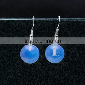 2016 New Factory Direct Natural Stone Opal Drop Earrings SMJ0157 thumbnail-6