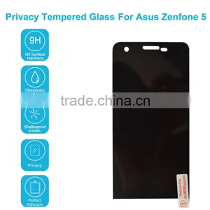 Tempered Glass Anti-Spy Peeping Privacy Screen Protector For Asus Zenfone 5 thumbnail-1