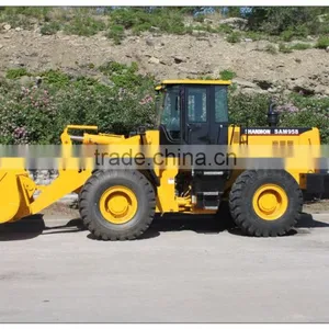Chinese Supplier Earth Moving Machine Log Loader With Trailer Wheel Loader Price for Sale thumbnail-1