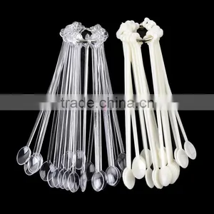 2016 Nail Art Color Display Plastic Spoon Shape Tips Nail Display 100 thumbnail-1