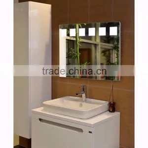 Modern Design 5mm Silver Glass Hotel Bathroom Mirror With Light Quality Choice thumbnail-5