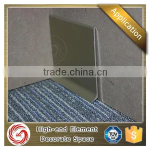 Aluminum Profile Aluminium Skirting Board Outer Corner Inner Corner Skirting Board With End Caps thumbnail-6