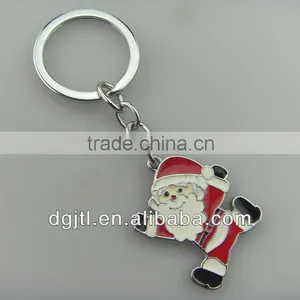 Fashion Metal Christmas Man Keychain thumbnail-1