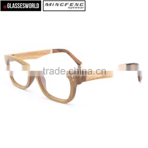 2015 Fashionable Wood Frame Glasses Wholesale in China Factory FW941 thumbnail-3