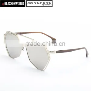 China Factory Custom Fashion Metal Sunglasses UV400 Polarized Sunglasses Quality Choice Supplier's Choice thumbnail-2