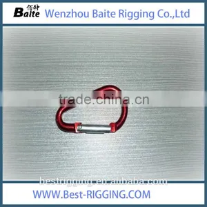 Aluminum Red 5mm Snap Hook Egg Type thumbnail-1