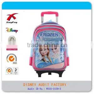 600D Polyester Printing Cheap Child School Trolley Bag thumbnail-5