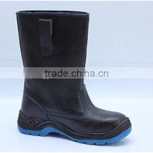 PU Injection Steel Toe Cap Safety Work Boots Safety Shoes 9014 thumbnail-2