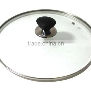 Fashion Beautiful Good Qulality New Style Tempered Glass Pot Lid for Cookware thumbnail-1
