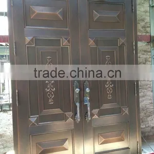 Luxury Main Door Entrance Gate COPPER DOOR Brass Door, Extra Security & Stylish Pattern thumbnail-5