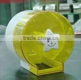 White Clear Acrylic Tissue Box Holder QCY-TB-14 thumbnail-1